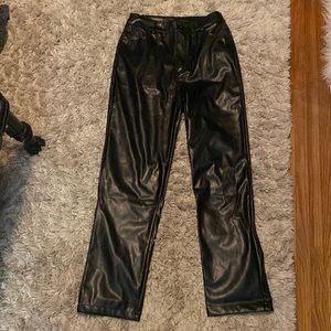 Leather pants